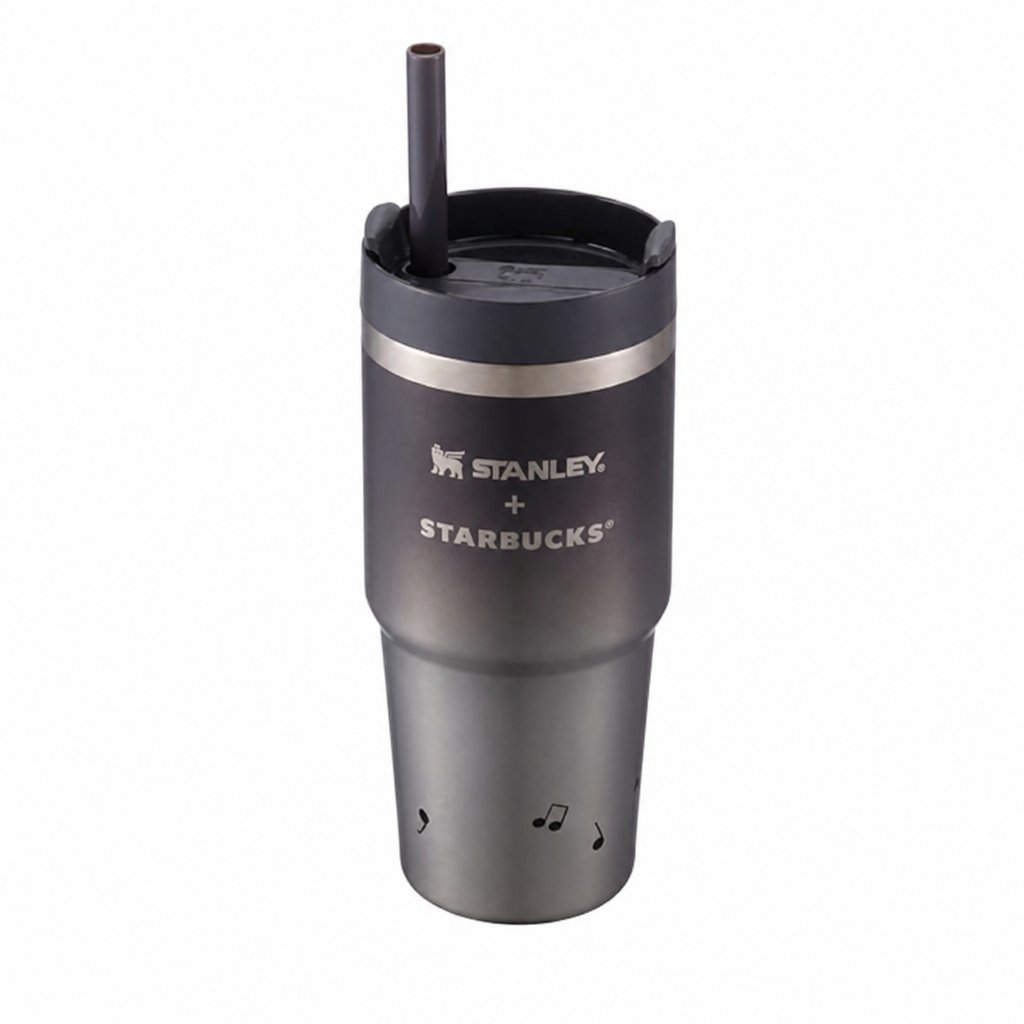 Starbucks Taiwan 2026 Halloween Series STANLEY Musical Note Stainless Steel TOGO Cold Cup 414ml 14.57oz