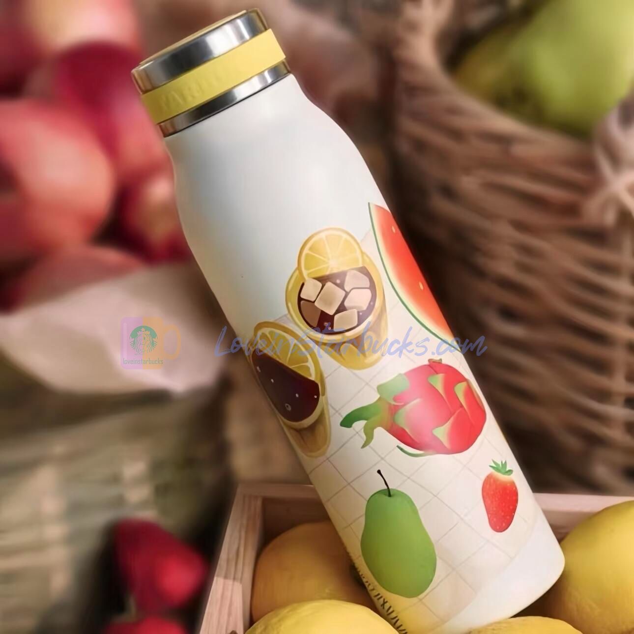 Starbucks China 2025 Fruit Romance series Stainless Steel Thermal Cup 444ml