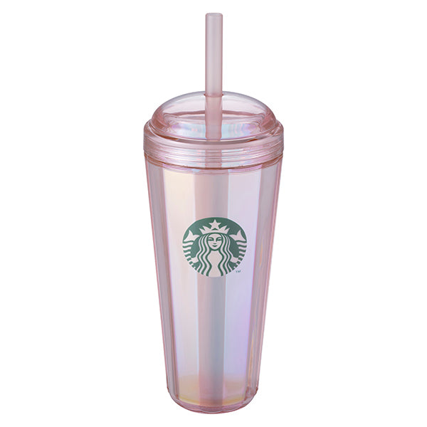 Starbucks Taiwan 2026 Summer season2 series 24OZ glossy pink round lid TOGO cold water cup