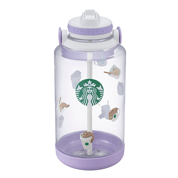 Starbucks Taiwan 2026 summer1 season series 64OZ Slowly Sloth Cold Water Bottle