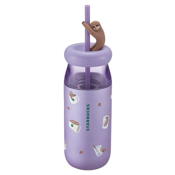 Starbucks Taiwan 2026 summer1 season series Slowly Sloth Stainless Steel TOGO Cold Water Cup 503ml