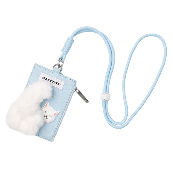 Starbucks Taiwan 2026 summer1 season series blue cat tail change ID tag