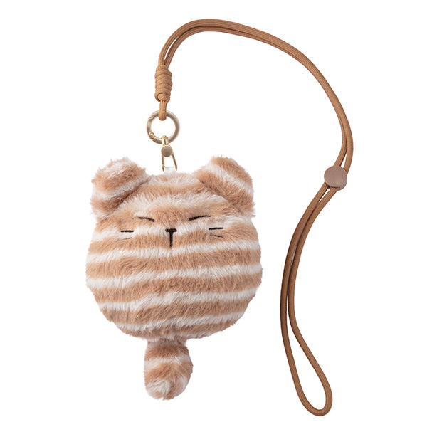 Starbucks Taiwan 2026 summer1 season series brown striped cat ID coin purse