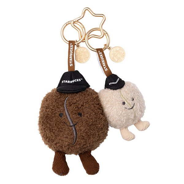 Starbucks Taiwan 2026 summer1 season series coffee double beans keychain