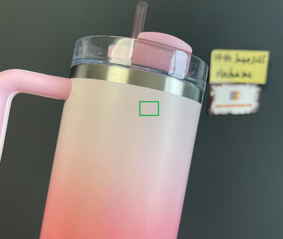 tiny flaw Starbucks Stanley pink Stainless steel cup 30oz