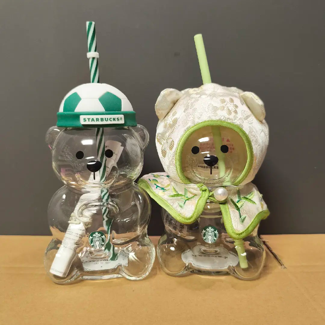 Starbucks World Cup and Spring Prelude Glass Cup