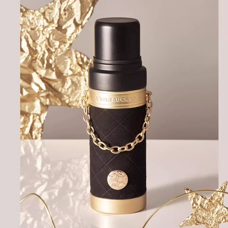 Starbucks Tumblers China 2023 online Coffee Treasure series Flowing gold stainless steel insulated cup 580ml loveinstarbucks loveinstarbucks