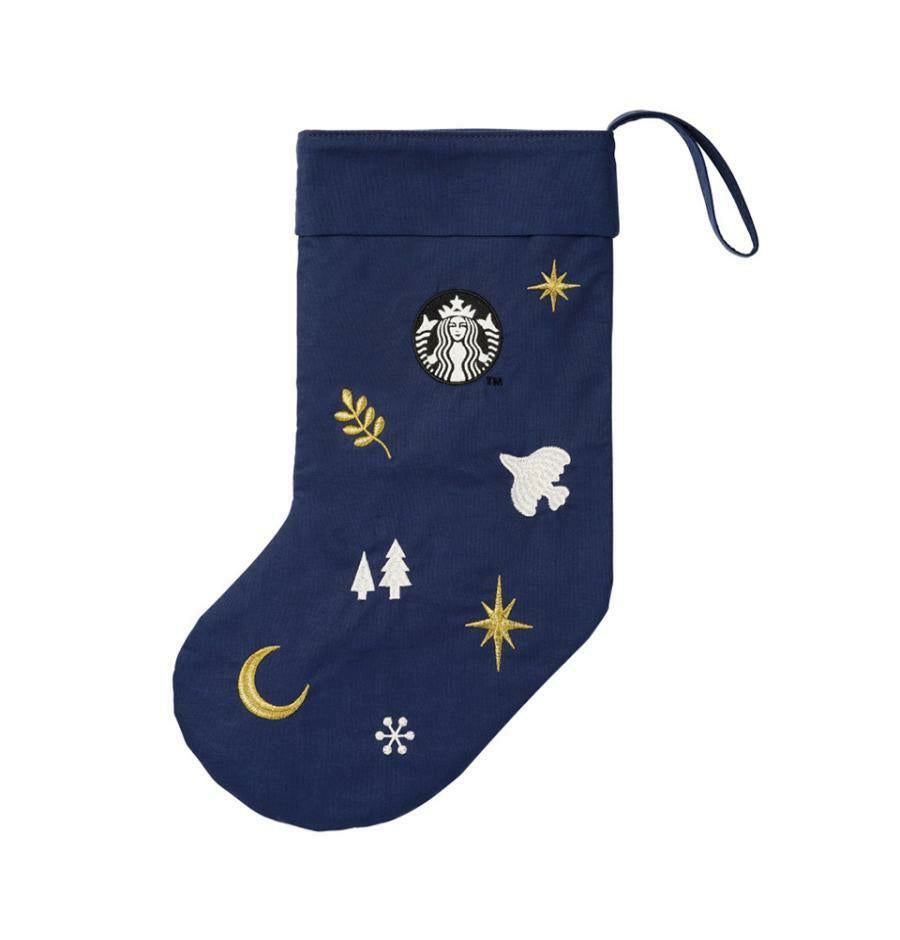 Starbucks Korea 2024 Christmas Season2 Blue socks storage ornament Starbucks loveinstarbucks