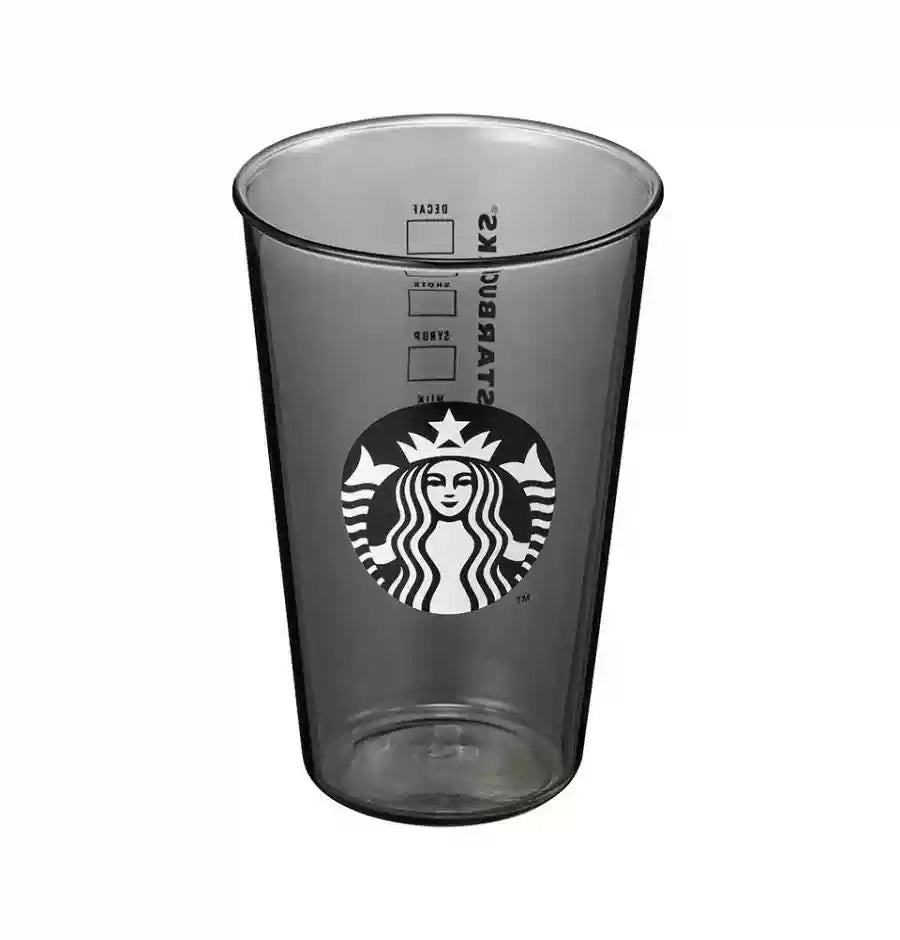 Starbucks Korea 2024 black grey series glass 500ml Starbucks loveinstarbucks