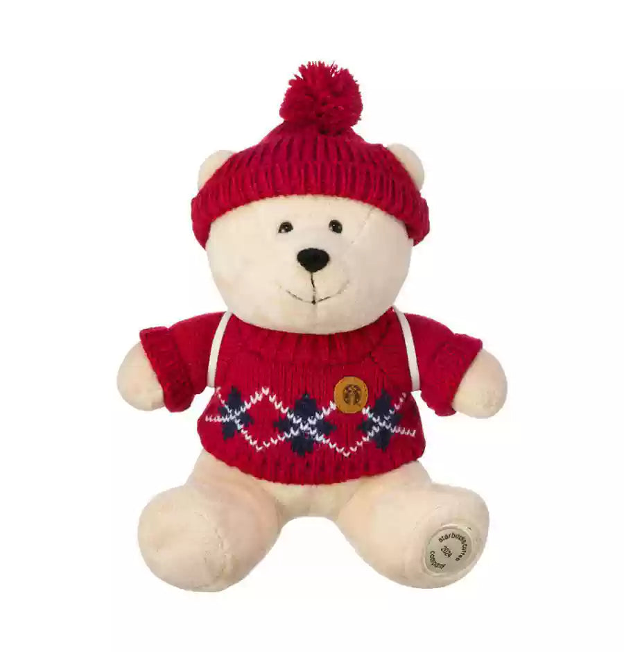 Starbucks Korea 2024 Christmas Season1 bear doll Starbucks loveinstarbucks
