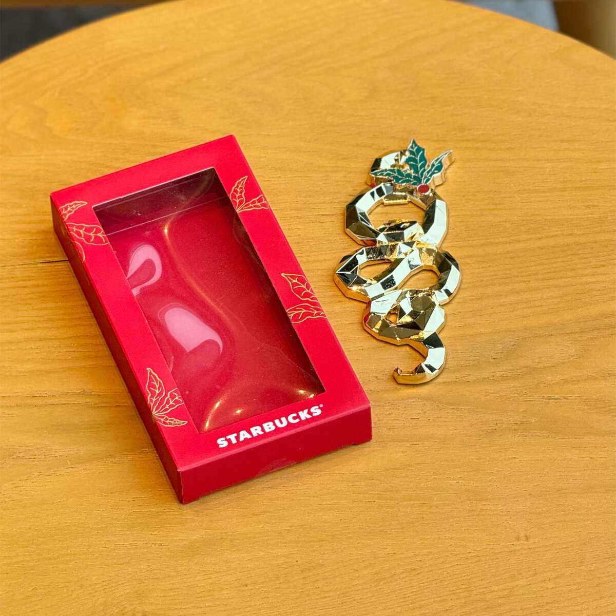 Starbucks China 2025 snake new year stainless steels Bottle opener Starbucks loveinstarbucks