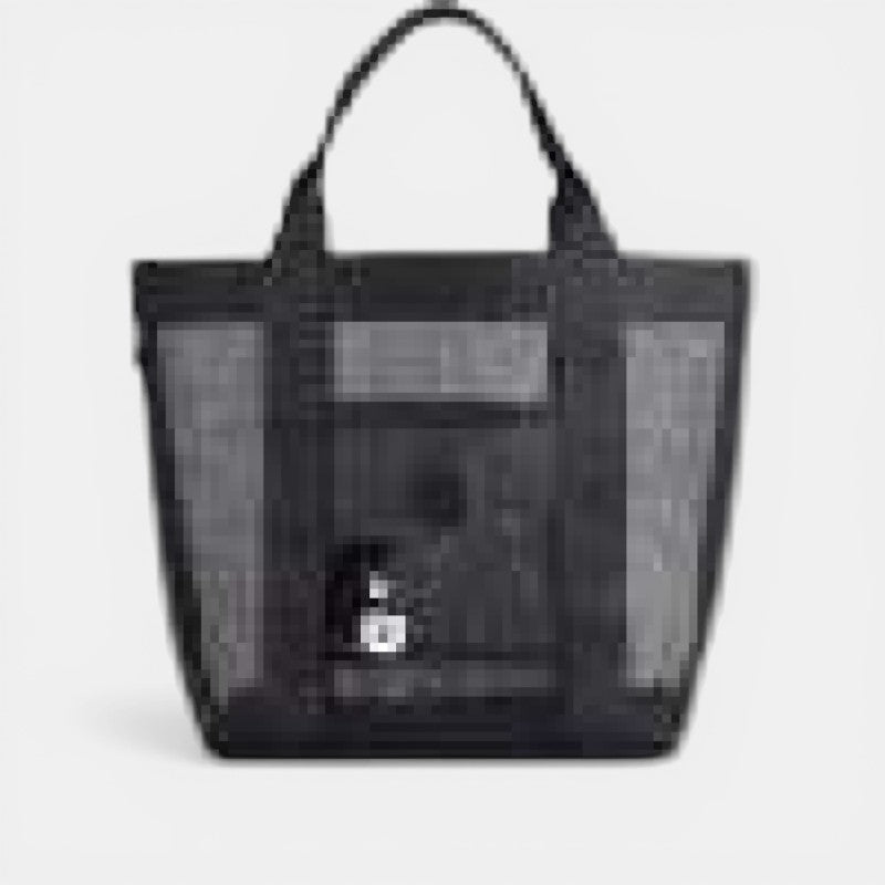 Starbucks Taiwan 2026 Summer Season1 Series Love Black Bear Mesh Bag