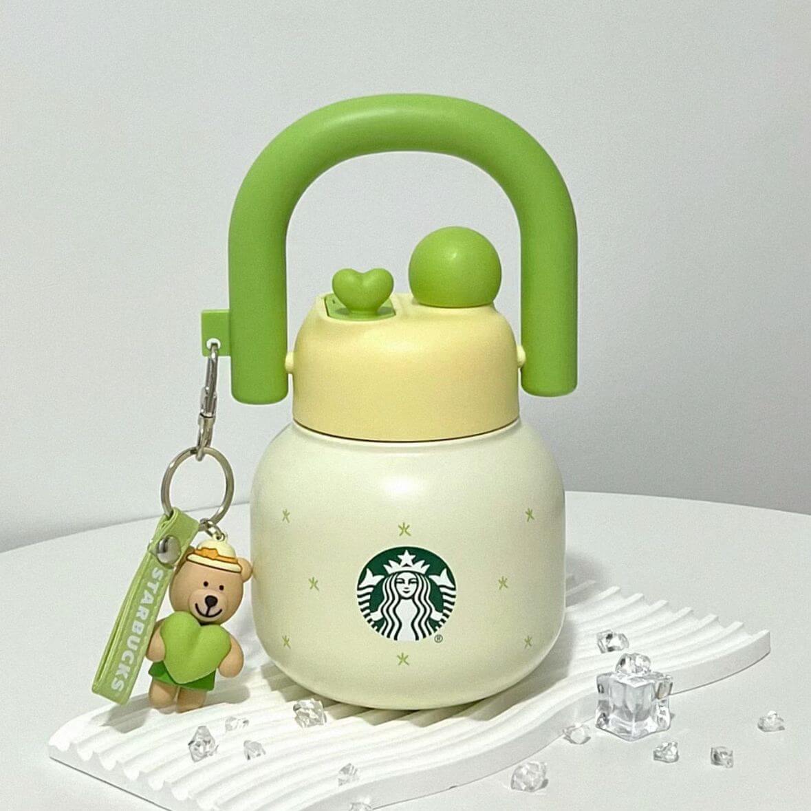 Starbucks China 2024 Succulent series Double drinking mouth stainless steel cup 650ml loveinstarbucks loveinstarbucks