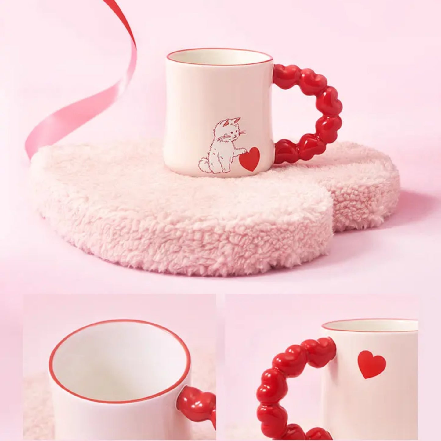 Starbucks China 2024 Star moving series love handle mug 355ml loveinstarbucks loveinstarbucks