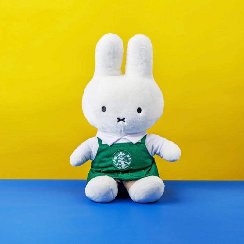 Starbucks and Miffy 2024 collaboration doll Starbucks loveinstarbucks