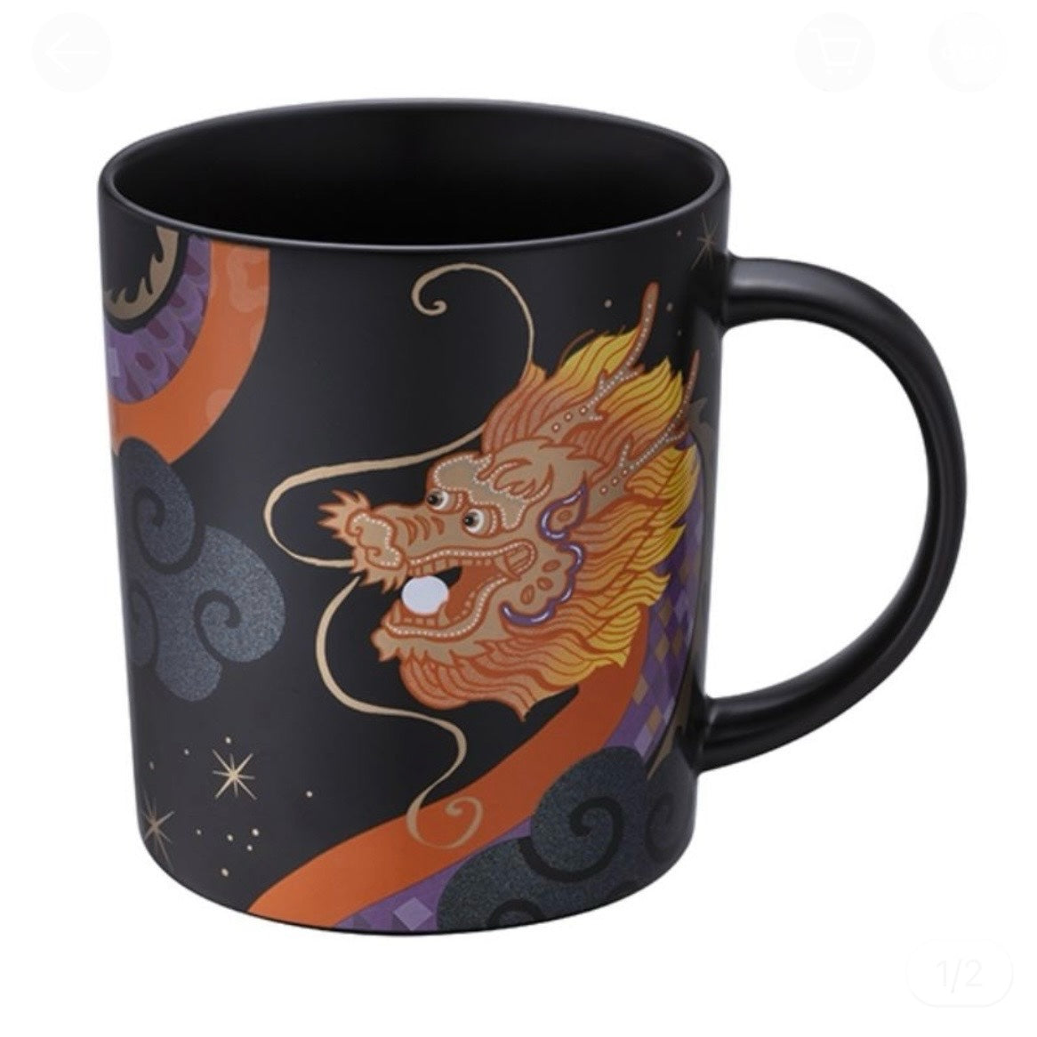 Starbucks 2024 Taiwan Hong Kong Macao Dragon new year mug 473ml loveinstarbucks loveinstarbucks