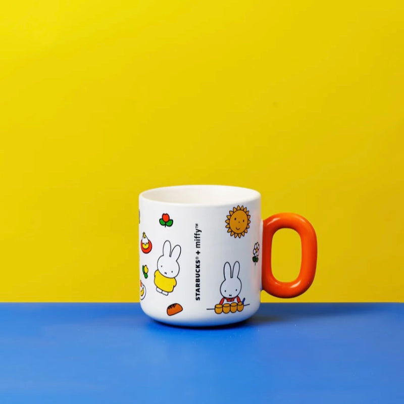 Starbucks and Miffy 2024 collaboration mug Starbucks loveinstarbucks