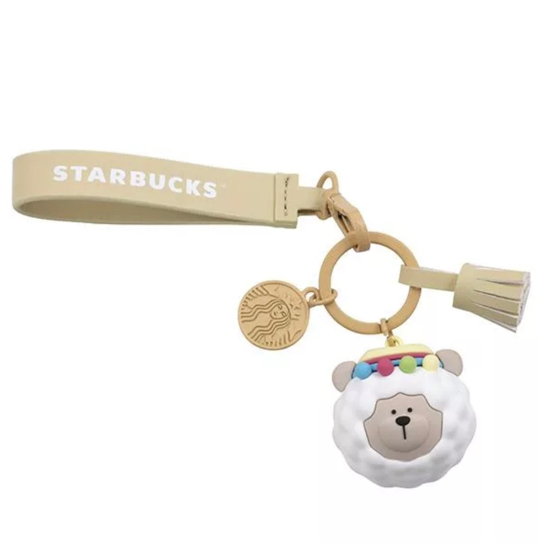 Starbucks Taiwan 2024 Alpaca series keychain Starbucks loveinstarbucks