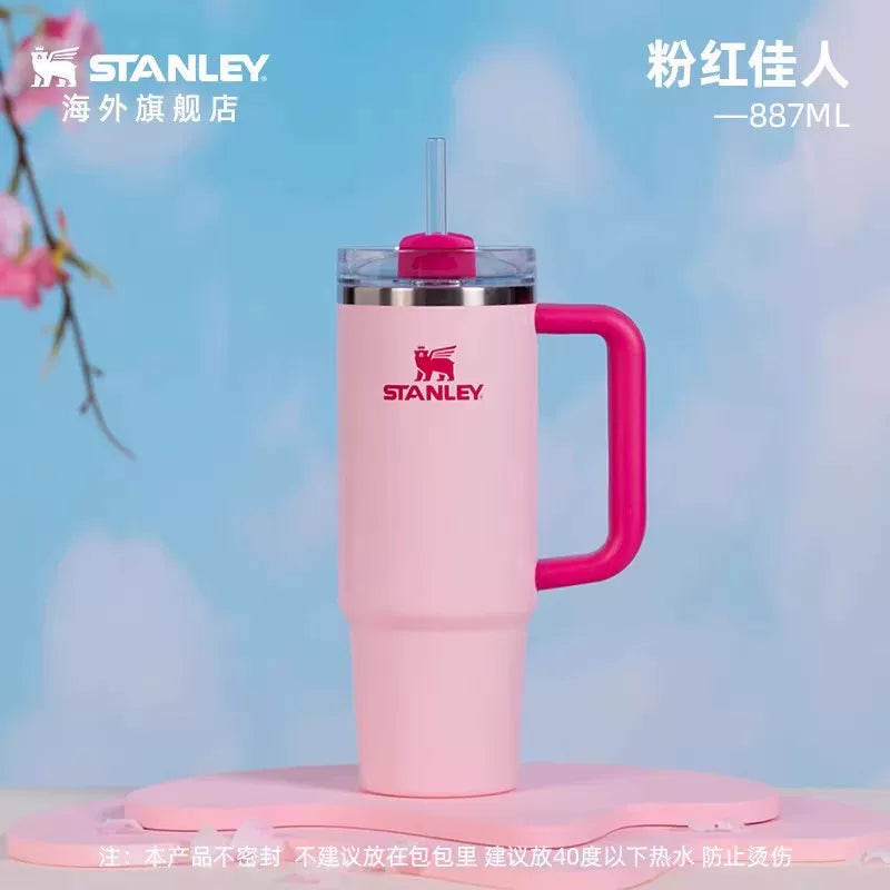 STANLEY FLAMINGO Pink Stainless Steel Cup 887ml 30oz