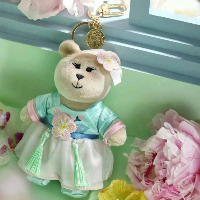 Starbucks China 2025 Spring Flower Series Bearista ornament