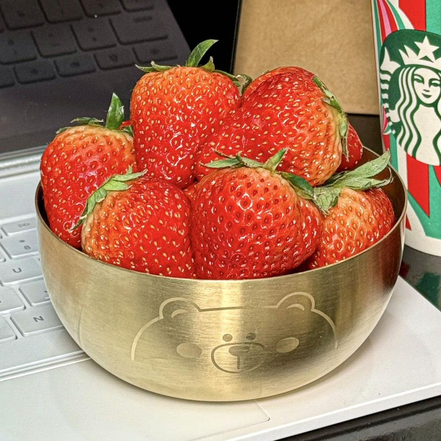 Starbucks China 2024 gold bowl with coaster Starbucks loveinstarbucks