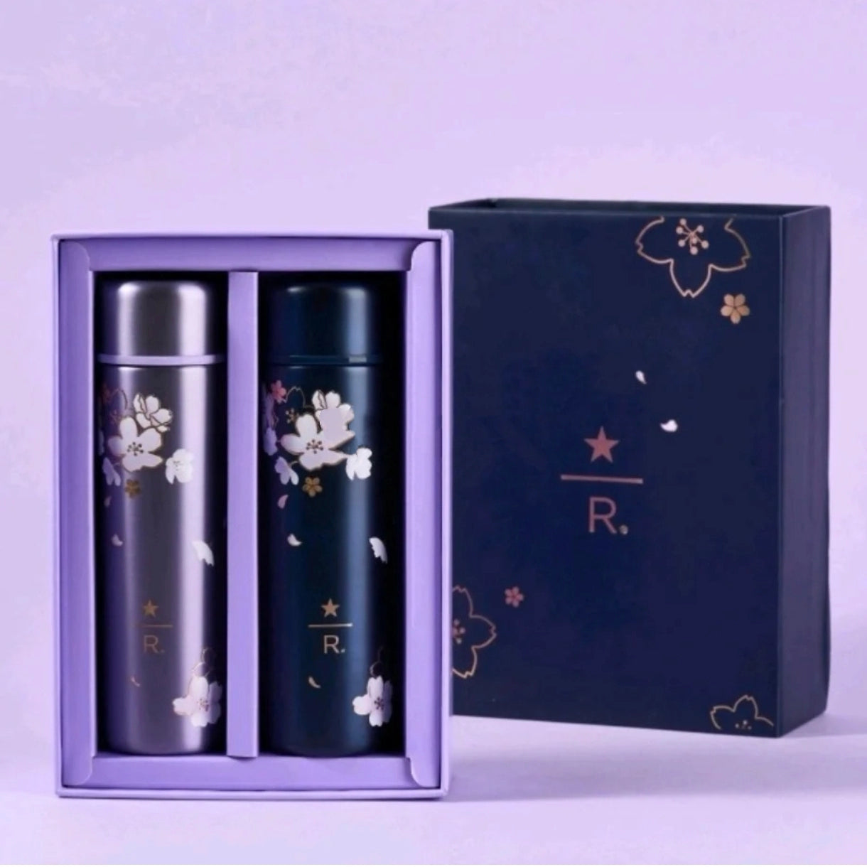 Starbucks China 2025 Selected Sakura series Stainless Steel Cup 145ml X 2PCS