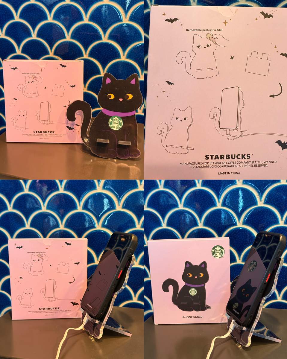 Starbucks Hong Kong 2026 Halloween Collection Phone Stand