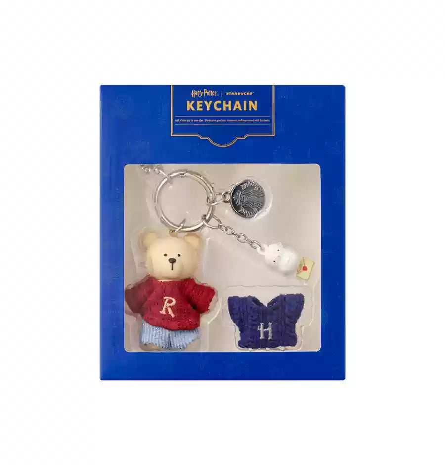 Starbucks Korea and Harry Potter House co-branded Harry Potter Bearista keychain Starbucks loveinstarbucks