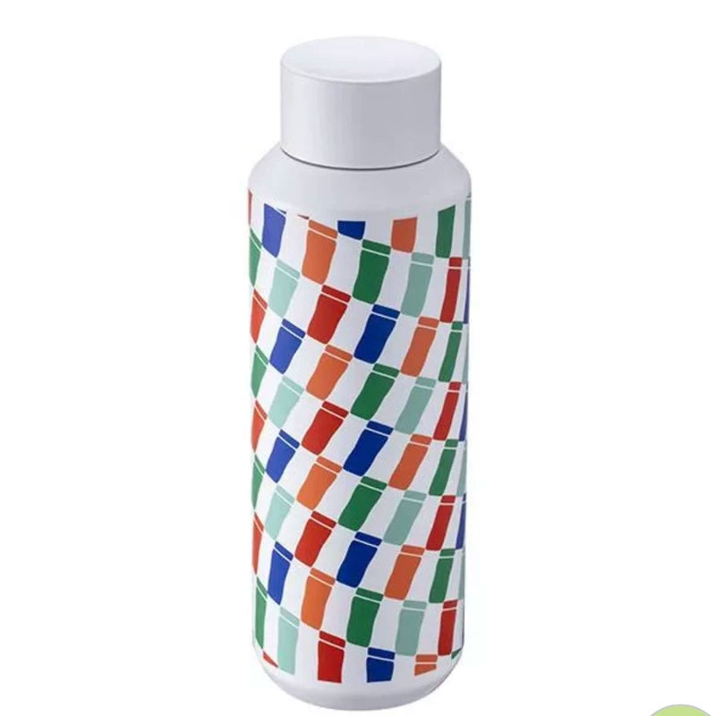 Starbucks 2025 x BEAMS Collaboration Series 473ml Checkered Flag Stainless Steel Kettle