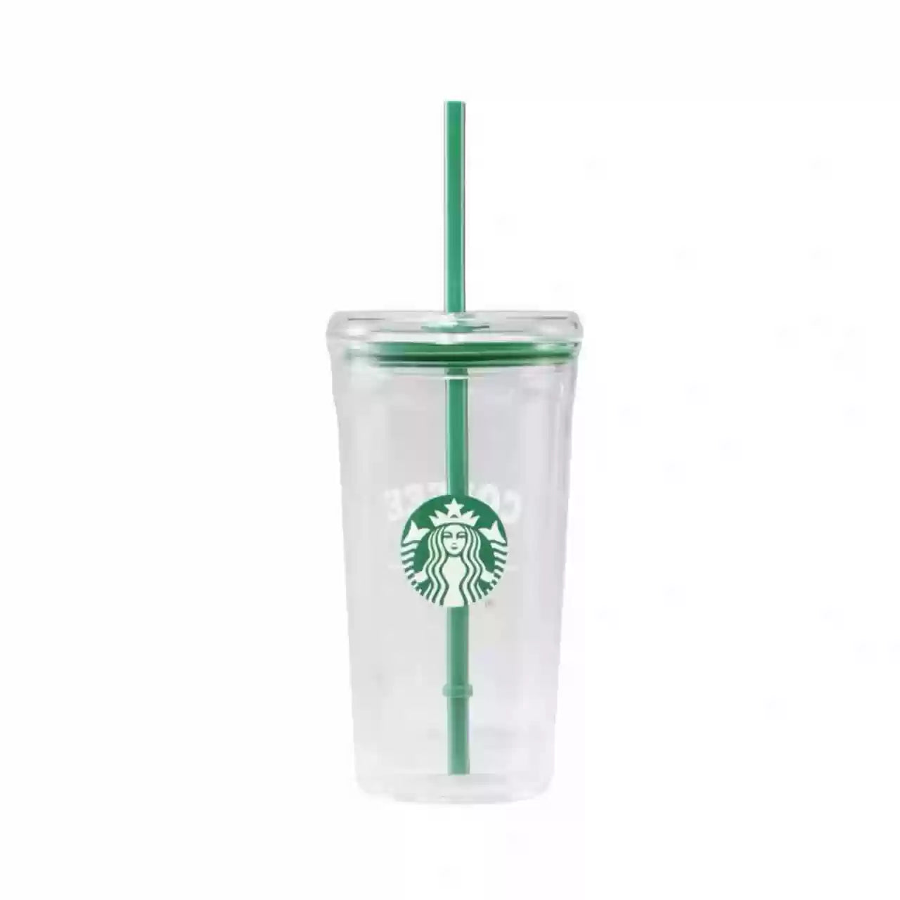 Starbucks China 2025 Minimalist Series Green Glass Cup 585ml 20.59oz