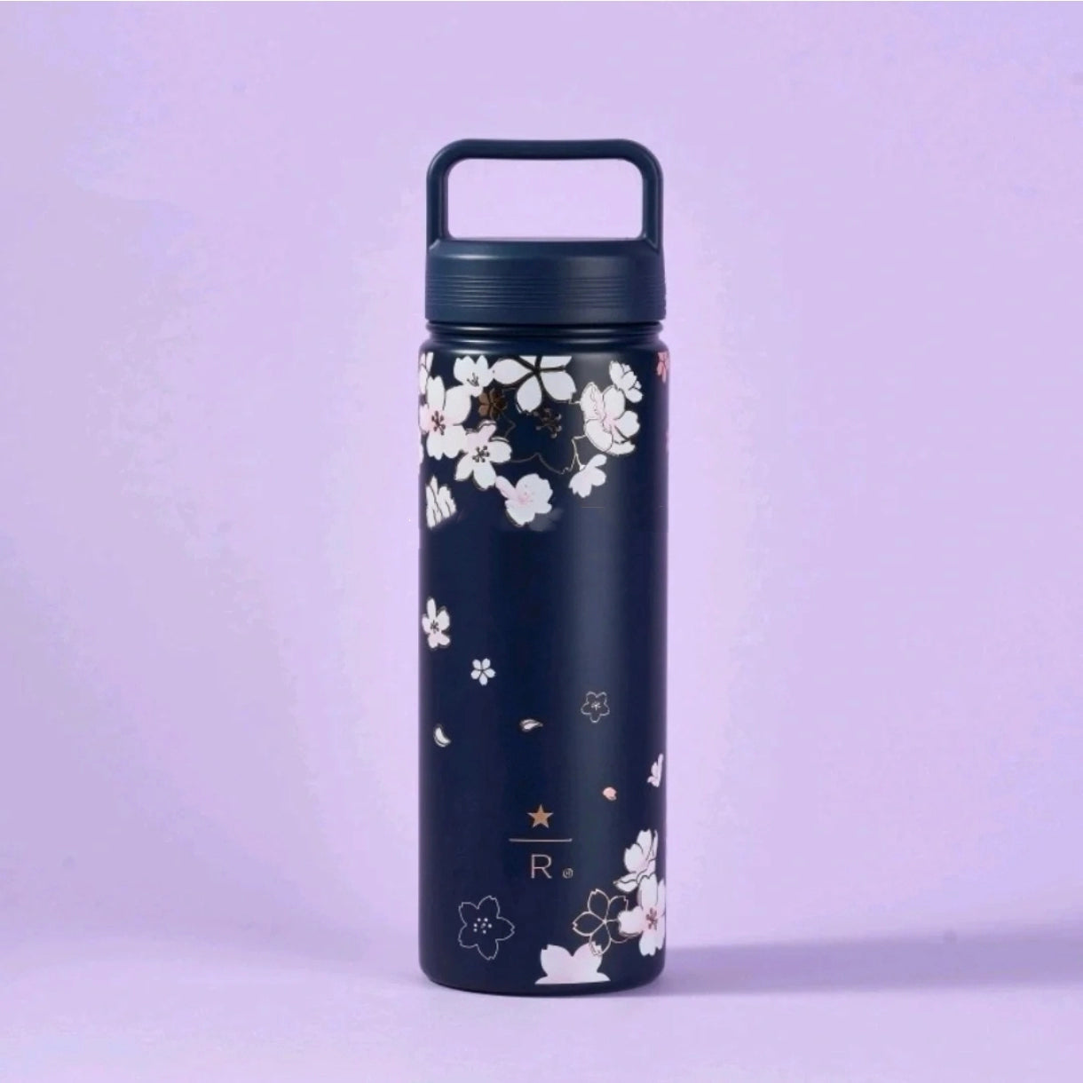 Starbucks China 2025 Selected Sakura series Stainless Steel Handle Thermos 612ml 21.54oz