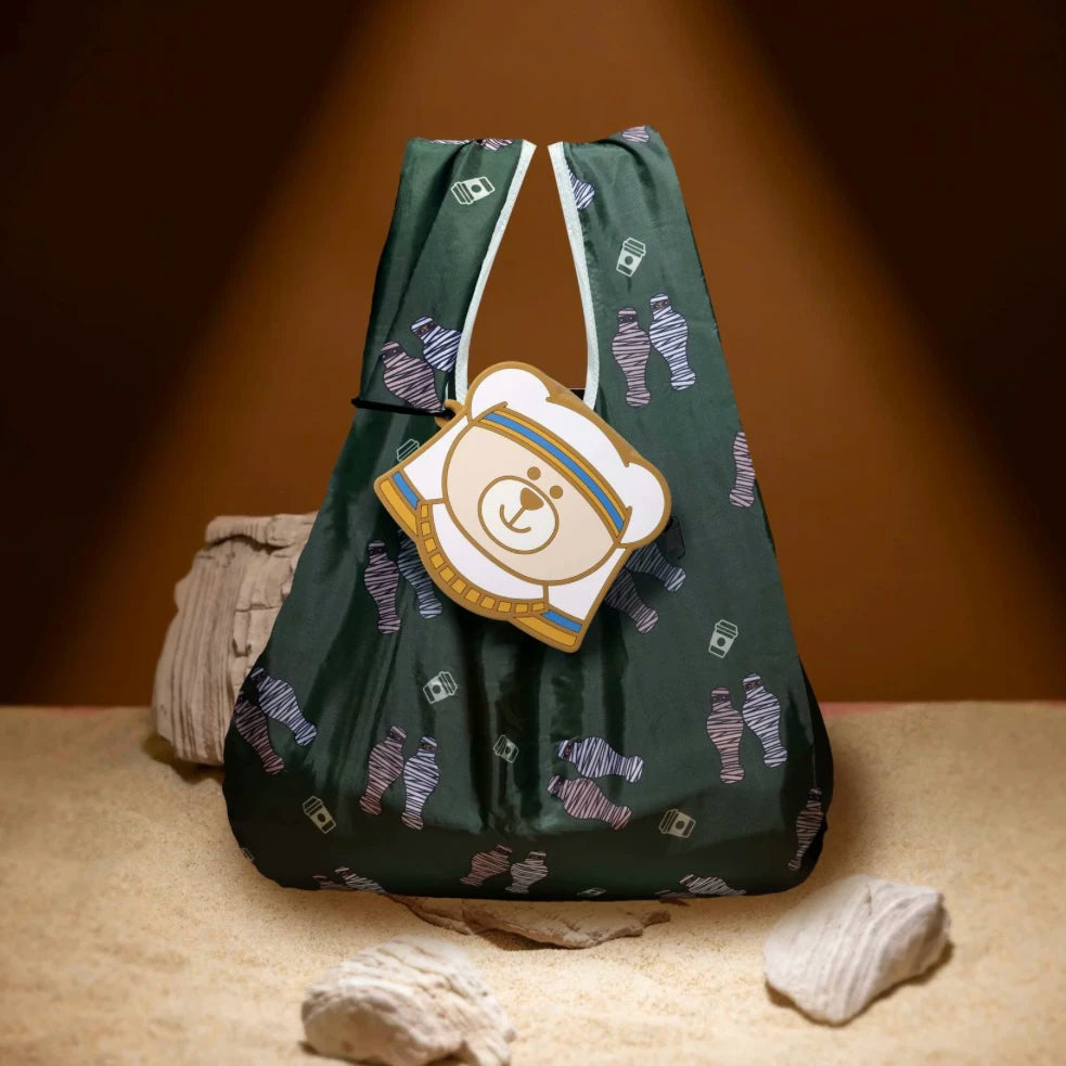 Starbucks Hong Kong 2026 Palace Museum Series Folding Reusable Bag