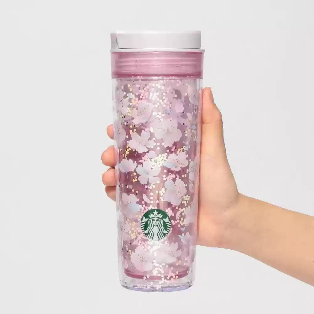 Starbucks Japan 2025 Sakura series Temperature color-changing companion cup 473ml