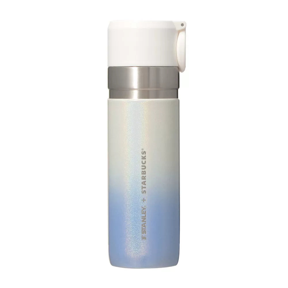 blue starbucks stanley cup Starbucks Sakura 2026 Stanley Shiny Airy Blue Gradient
