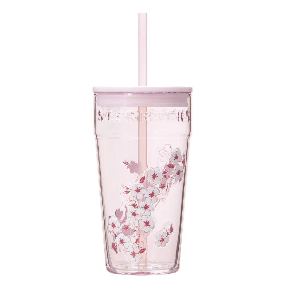 Starbucks Japan 2026 Cherry Blossom series Cherry Blossom Straw Glass 473ml