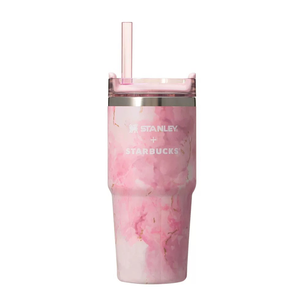 Starbucks Japan 2026 Cherry Blossom series Stanley Marble Straw Cup 414ml
