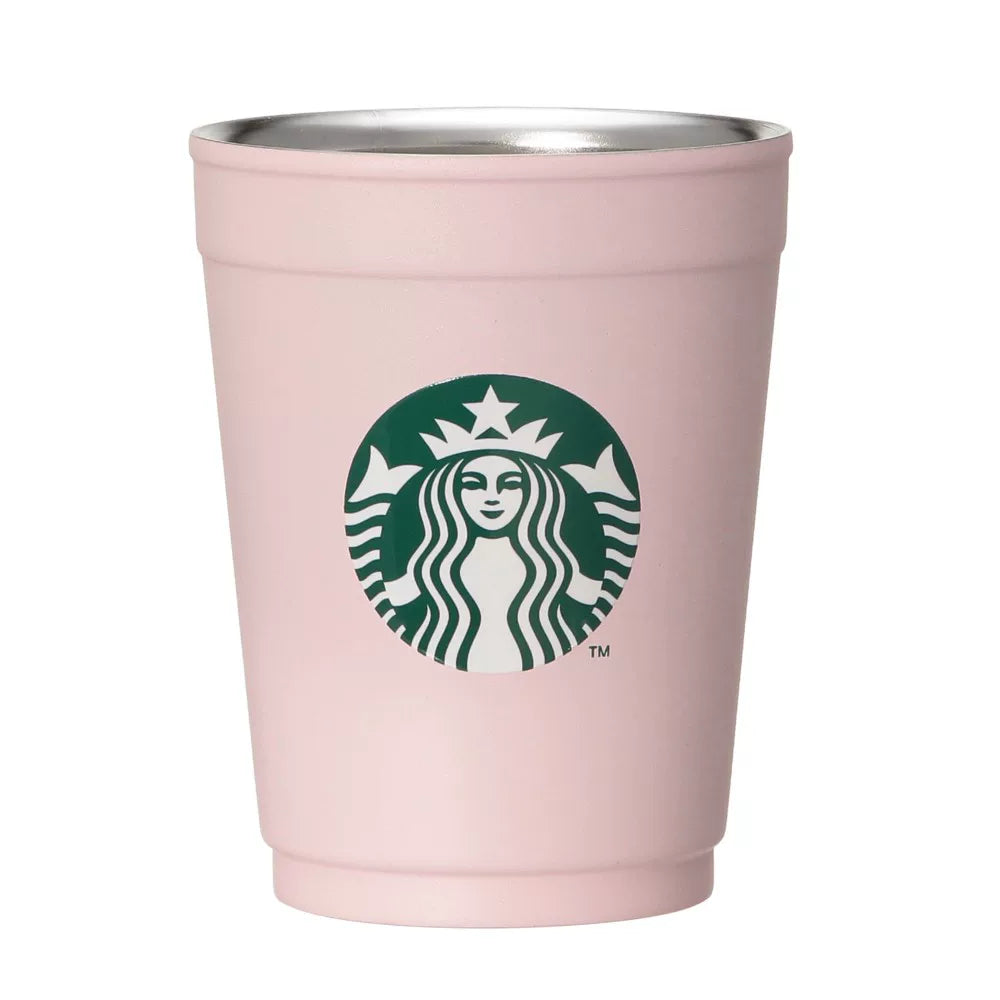 Starbucks Japan 2026 Cherry Blossom series pink stainless steel cup 35