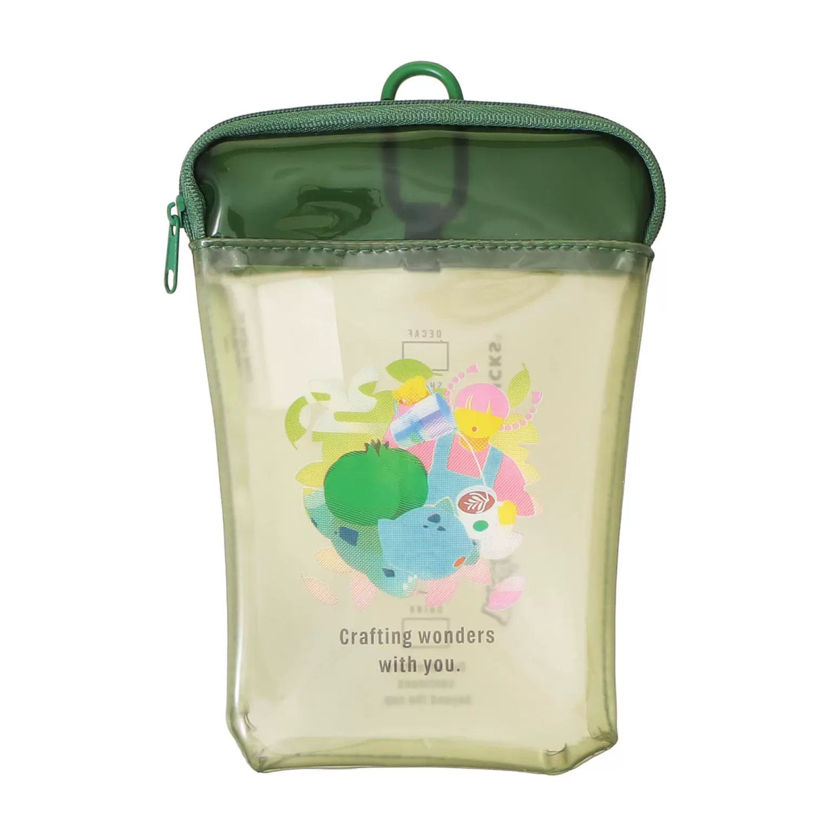 Starbucks Japan 2026 Pokémon Collaboration Series Bulbasaur PVC Bag