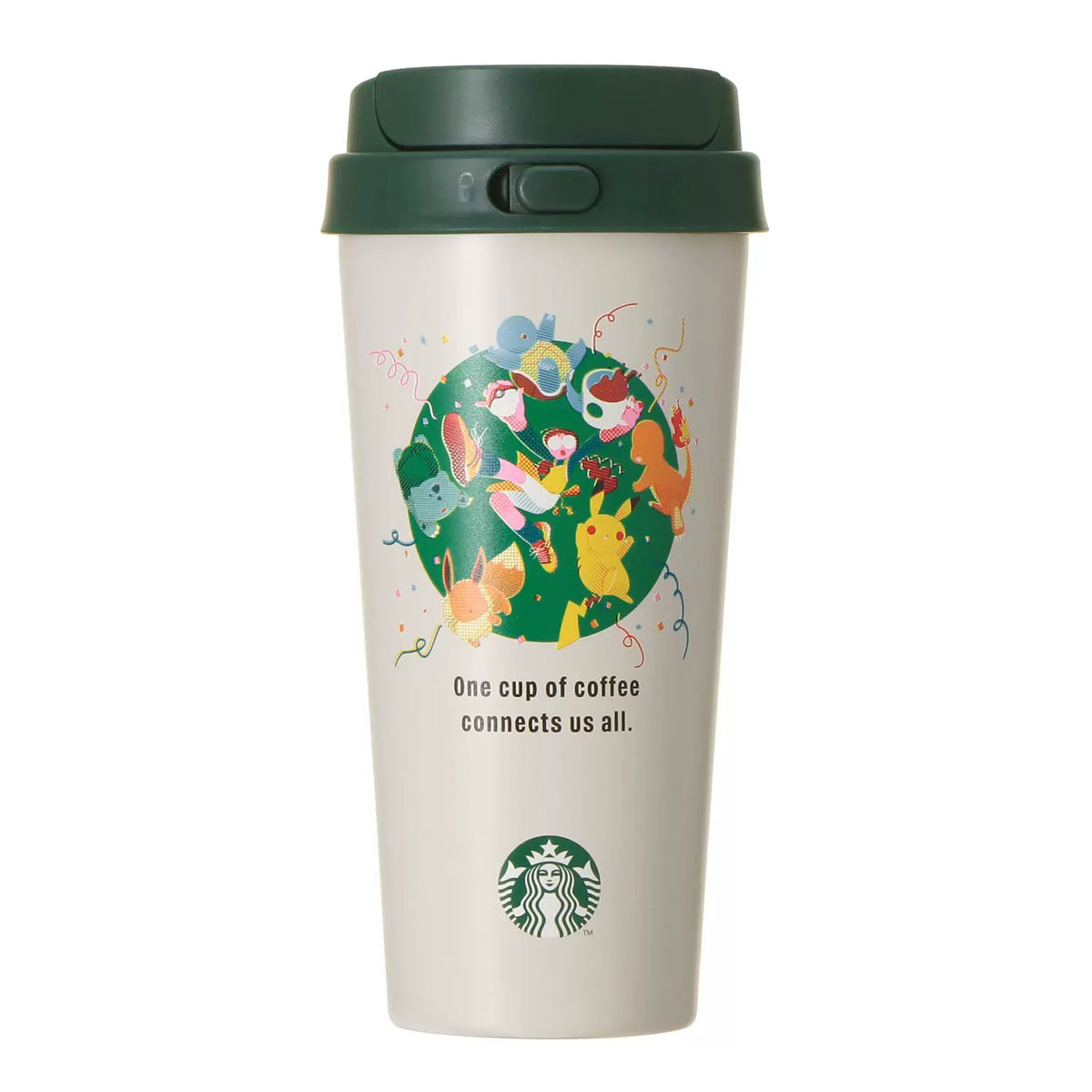 Starbucks Japan 2026 Pokémon Collaboration Series Pokémon Insulated Coffee Tumbler 473ml