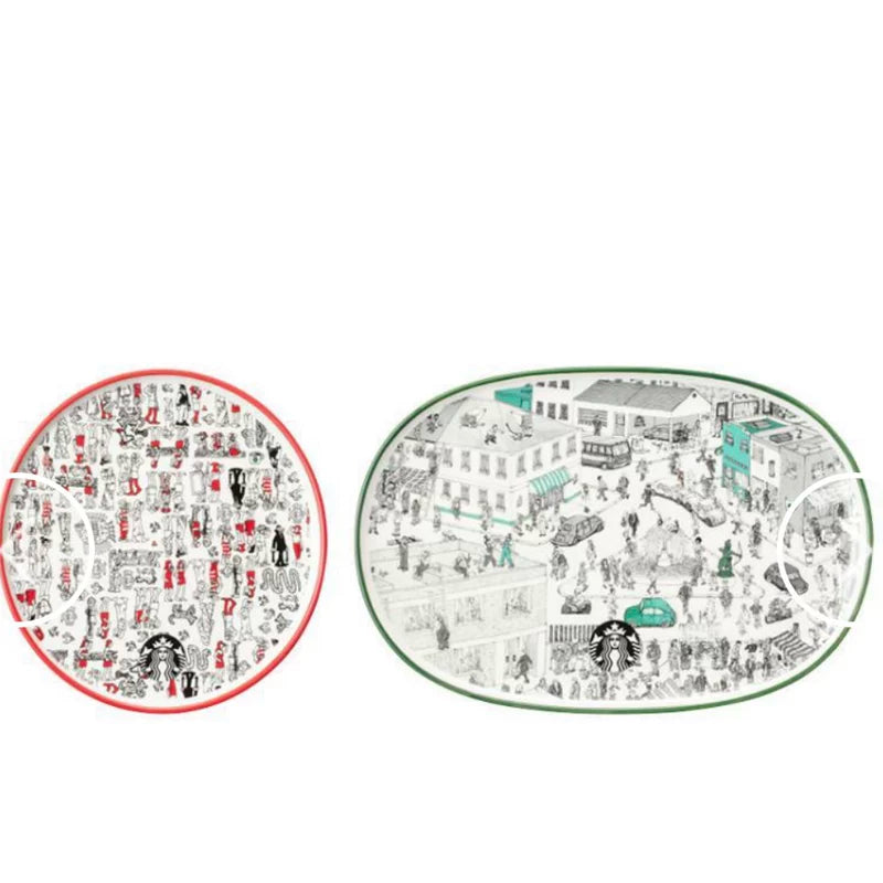 Starbucks Korea 2025 Christmas series Plate Set
