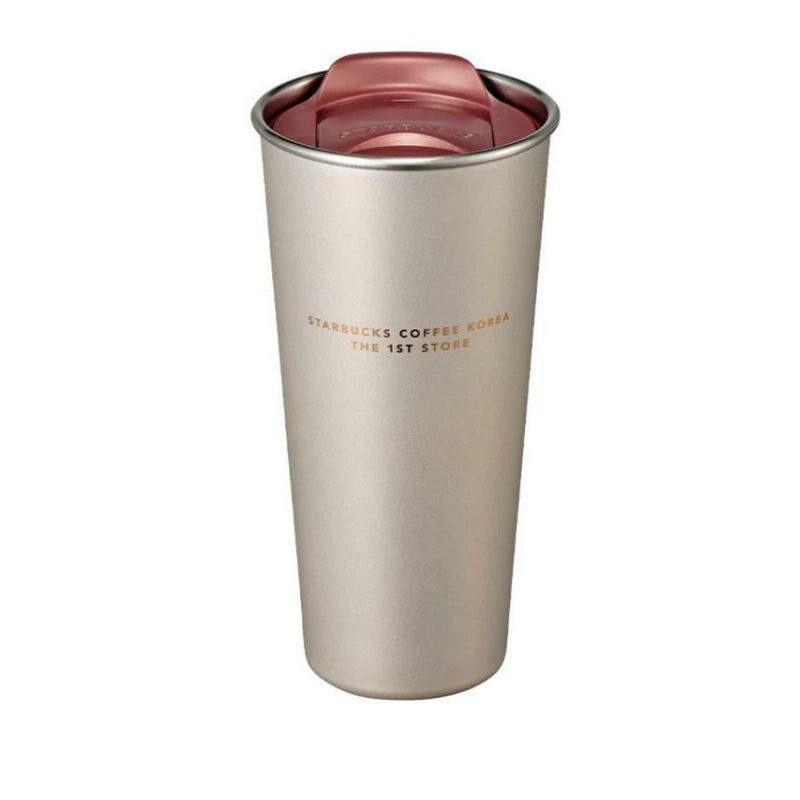 Starbucks Korea 2025 Ewha No1 Store series Stainless Steel Tabletop Cup 473ml 16.65oz