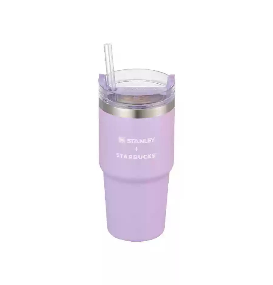 Starbucks Korea 2025 Spring1 season Purple Stanley Straw Cup 591ml 20.8oz
