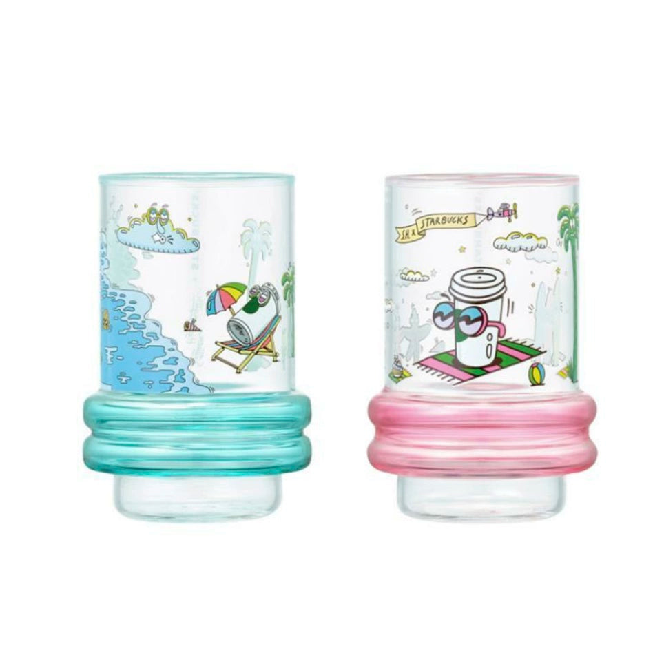 Starbucks Korea 2025 Steven Harrington Collaboration Series Glass to Cup