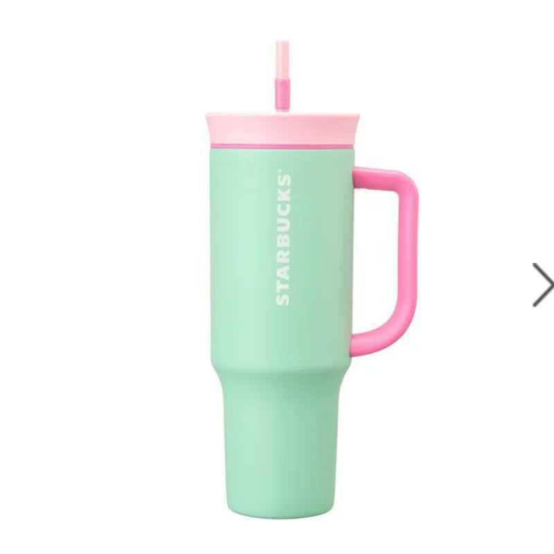 スタバ　Starbucks owala 限定品　ハワイ Starbucks Korea 2025 Summer Hawaiian Series Owala Cold Water Straw Cup
