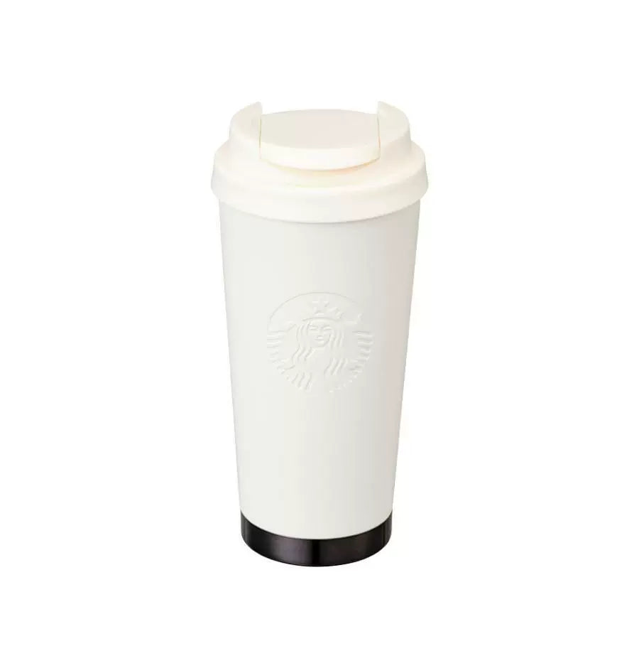 Starbucks Korea 2025 core selected series White stainless steel cup 473