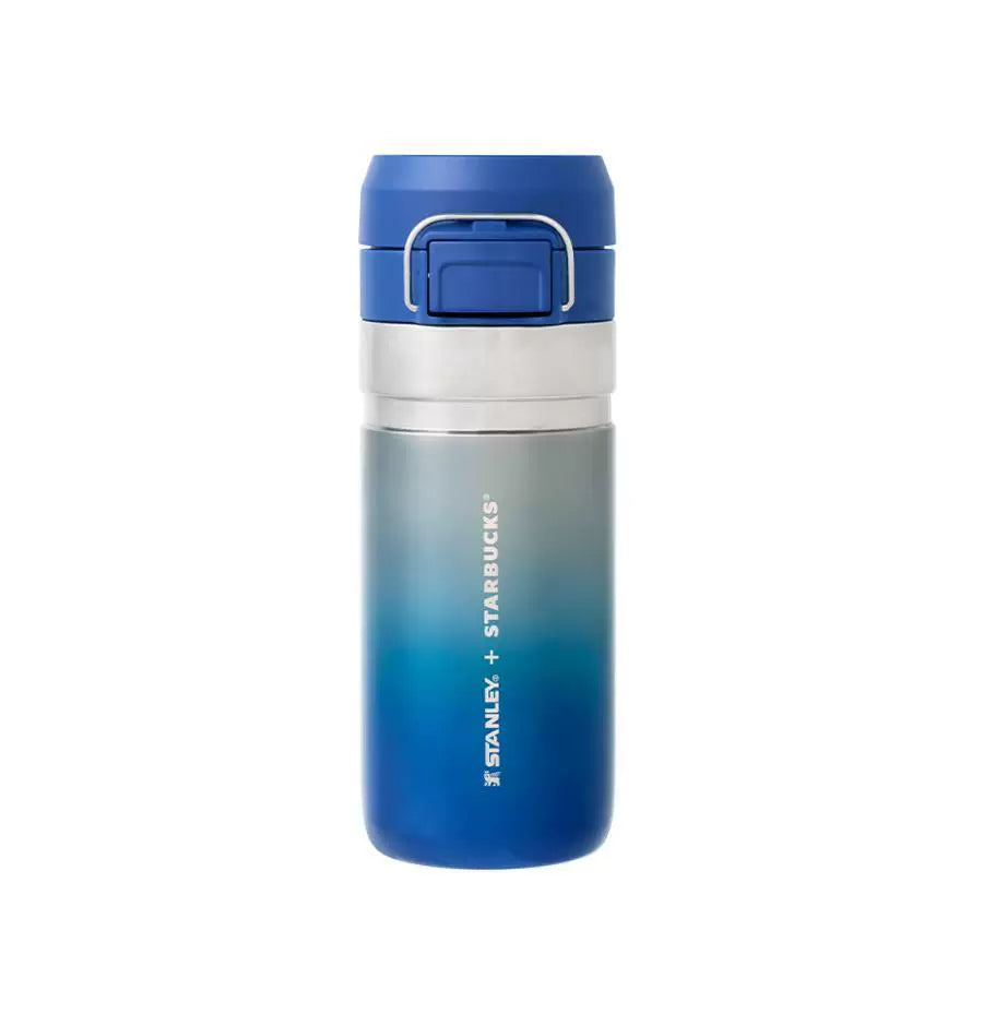 Starbucks Korea 2026 Summer Season 1 Series Blue Gradient Thermos Cup 473ml