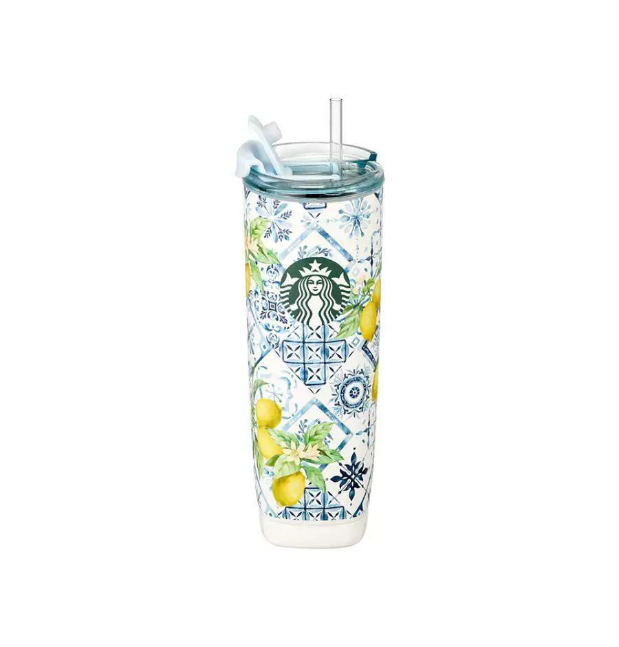 Starbucks Korea Summer 2026 Mediterranean-Style Series Asobu Straw Cup 600ml 21.12oz