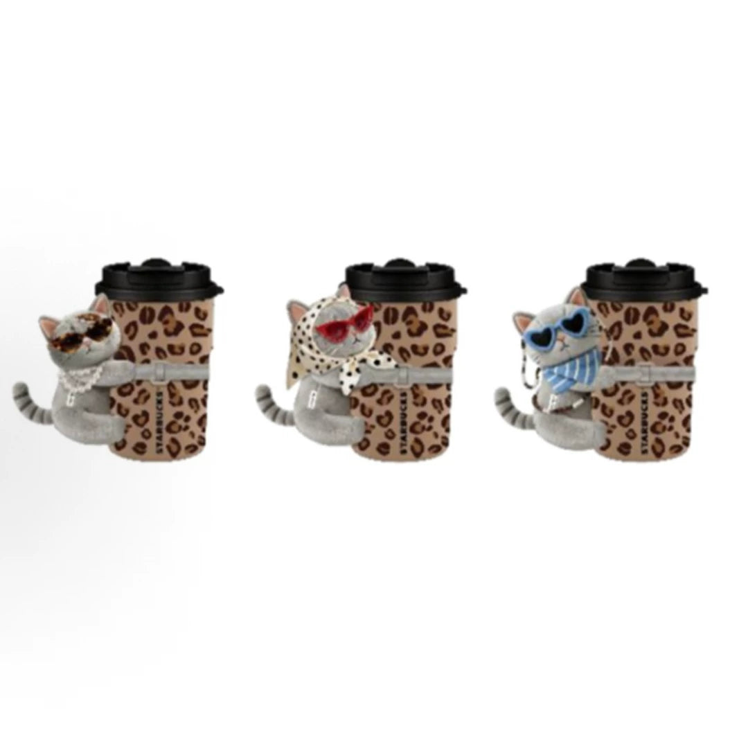 Starbucks Starbucks China 2026 Leopard Print Series 345ml double mouth stainless steel cup