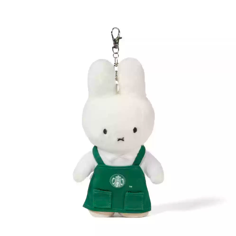 Starbucks and Miffy Asia Keychain doll Starbucks loveinstarbucks