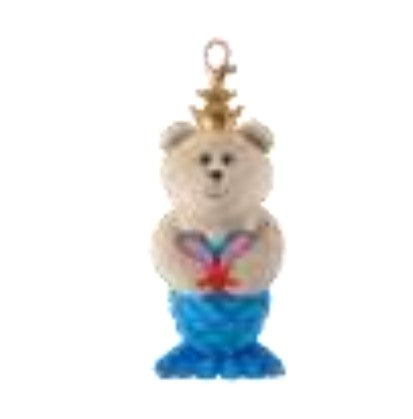 Taiwan Starbucks 2025 Ocean Siren series bearista doll keychain